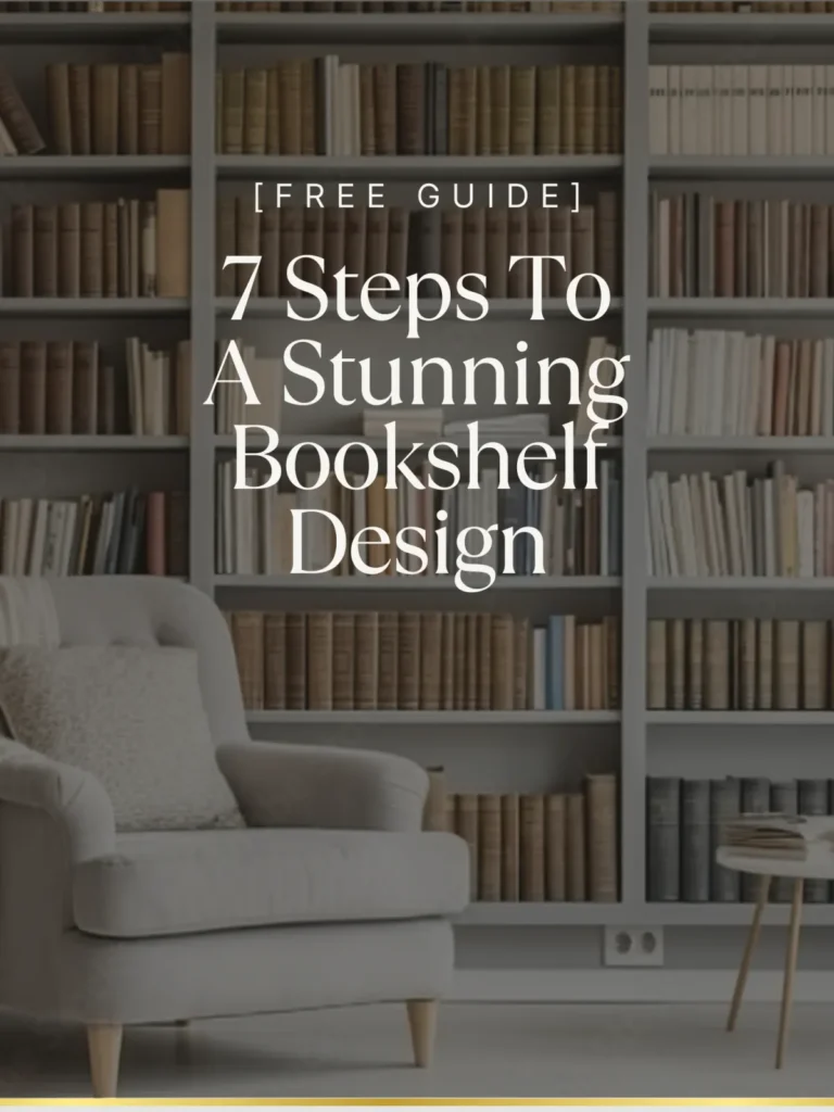 7 Steps to a Stunning Bookshelf Design